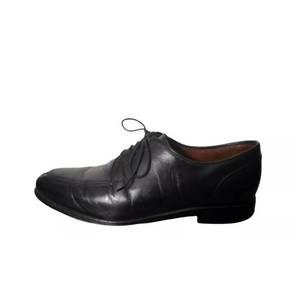 Allen Edmonds \'LaSalle\' Size 9.5 D Split Toe Derby Black‎ Leather Dress Shoes main image 8